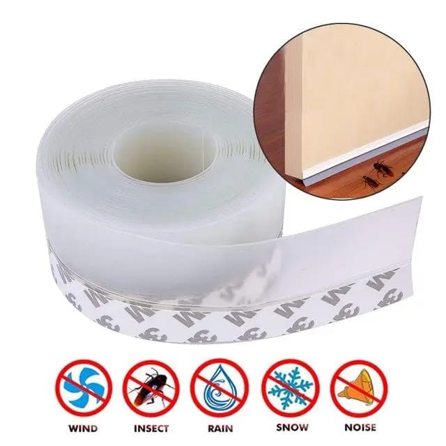5 Meter Silicone Door &amp; Window Gap Sealing Strip